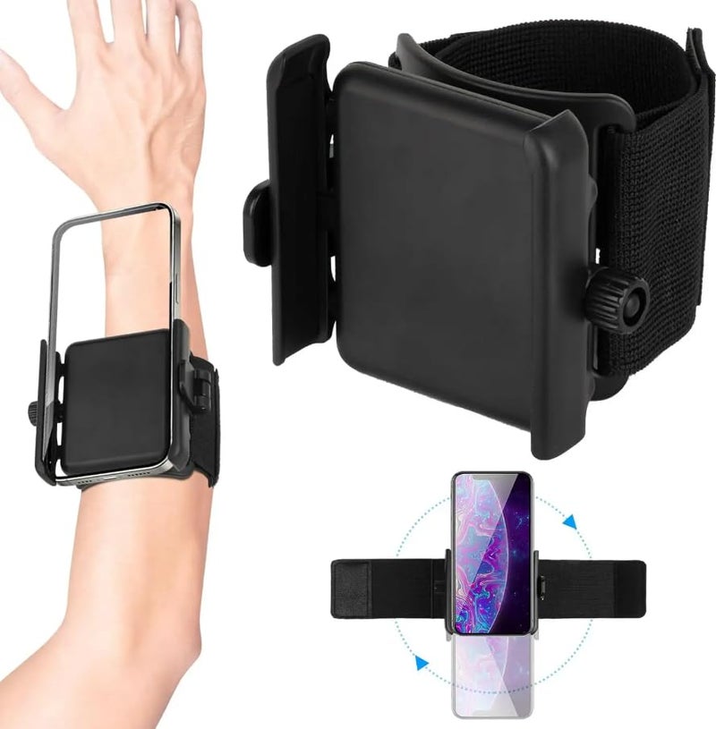 FKU Sports Wristband Phone Holder Mount Armband for Running Hiking Cycling Driving, Cell Phone Accessories | Mounts & Holders - Image 1