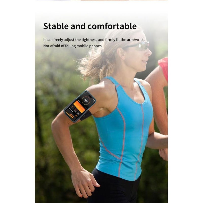 FKU Sports Wristband Phone Holder Mount Armband for Running Hiking Cycling Driving, Cell Phone Accessories | Mounts & Holders - Image 2