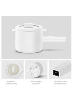 Generic 800W Mini Electric Cooker - Portable Personal Hot Pot with Auto Shut-Off & Overheat Protection  - Image 4