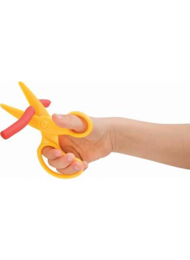 جوفي مقص سلامة النمذجة البلاستيكية للأطفال - Image 2