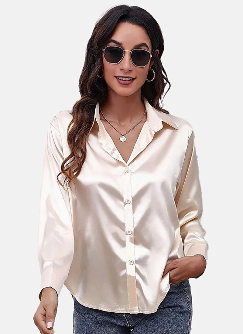 YUNIQEE Pink Solid Slim Fit Shirt