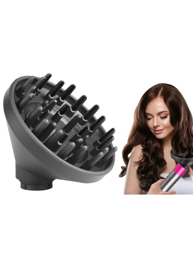 ملحق موزع الهواء لـ HS01 HS05، فوهة موزع هواء مُحسّنة لتحويل مصفف الشعر إلى مجفف شعر، قطعة بديلة رقم 973365-01 (رمادي) - Image 1