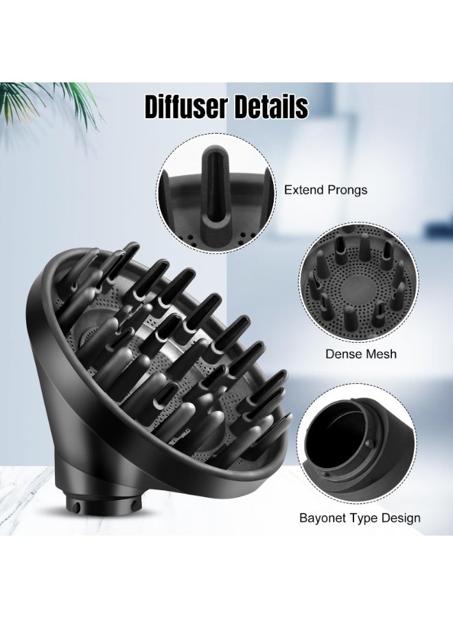 ملحق موزع الهواء لـ HS01 HS05، فوهة موزع هواء مُحسّنة لتحويل مصفف الشعر إلى مجفف شعر، قطعة بديلة رقم 973365-01 (رمادي) - Image 4