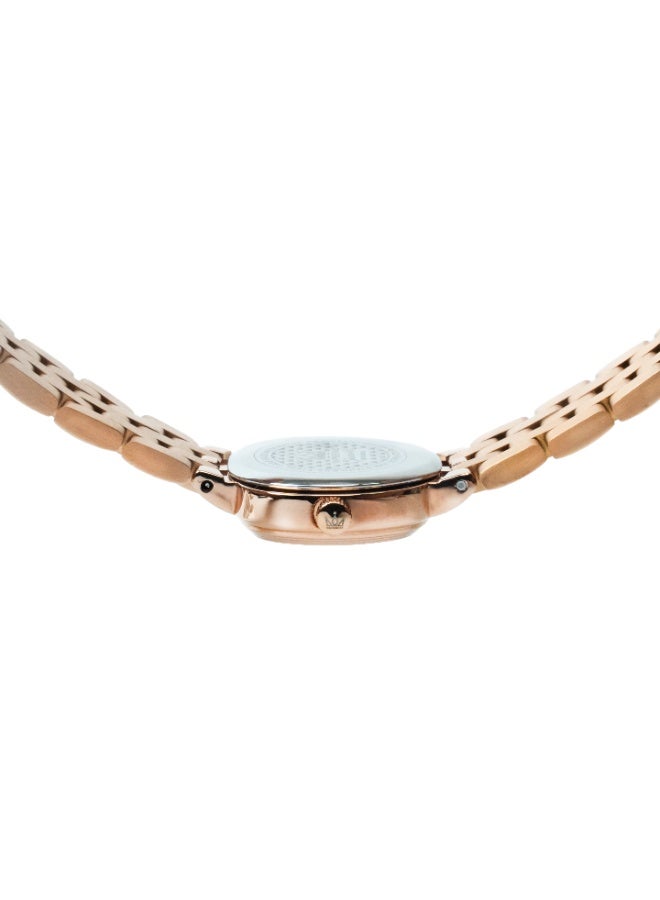 IMPERIAL Women's Rose Gold Stainless Steel Watch, Blue Dial, Y121 Movement, Butterfly Clasp, 3ATM Watch for Women | IMP.GZ8691L8894 - Image 2