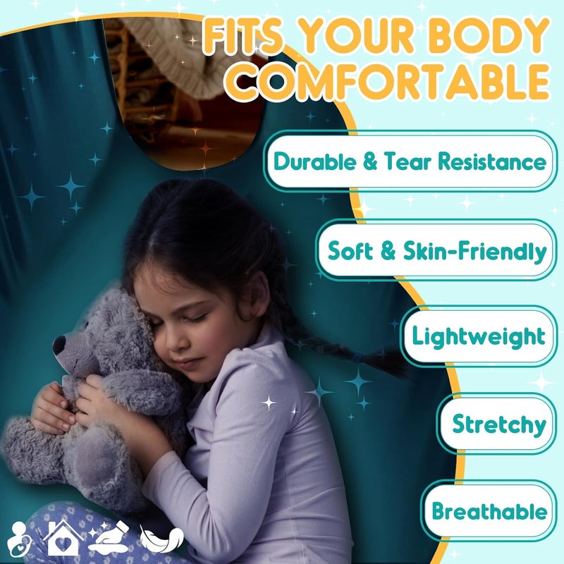 Chihee Sensory Swing Therapy Swing Hammock Indoor Outdoor for Kids, Hardware Included, Soft Breathable Nylon Cuddle Swing Joy Hammock for Child Adult with Autism, ADHD, Aspergers, Sensory Integration - Image 2