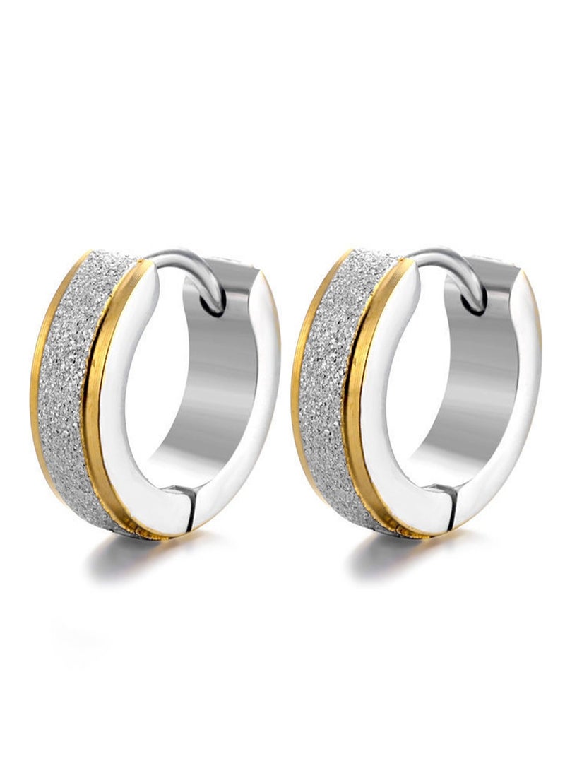 سيوسي الفولاذ المقاوم للصدأ أقراط - Image 1