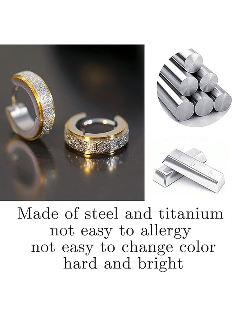 سيوسي الفولاذ المقاوم للصدأ أقراط - Image 3