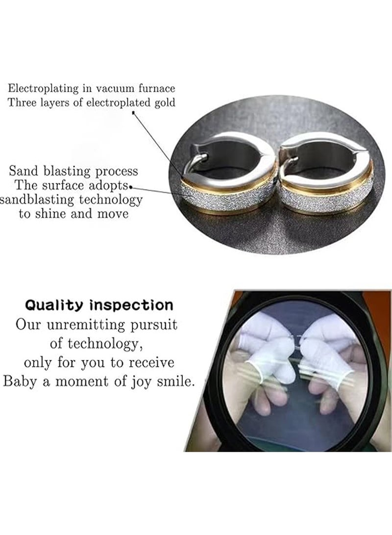 سيوسي الفولاذ المقاوم للصدأ أقراط - Image 4