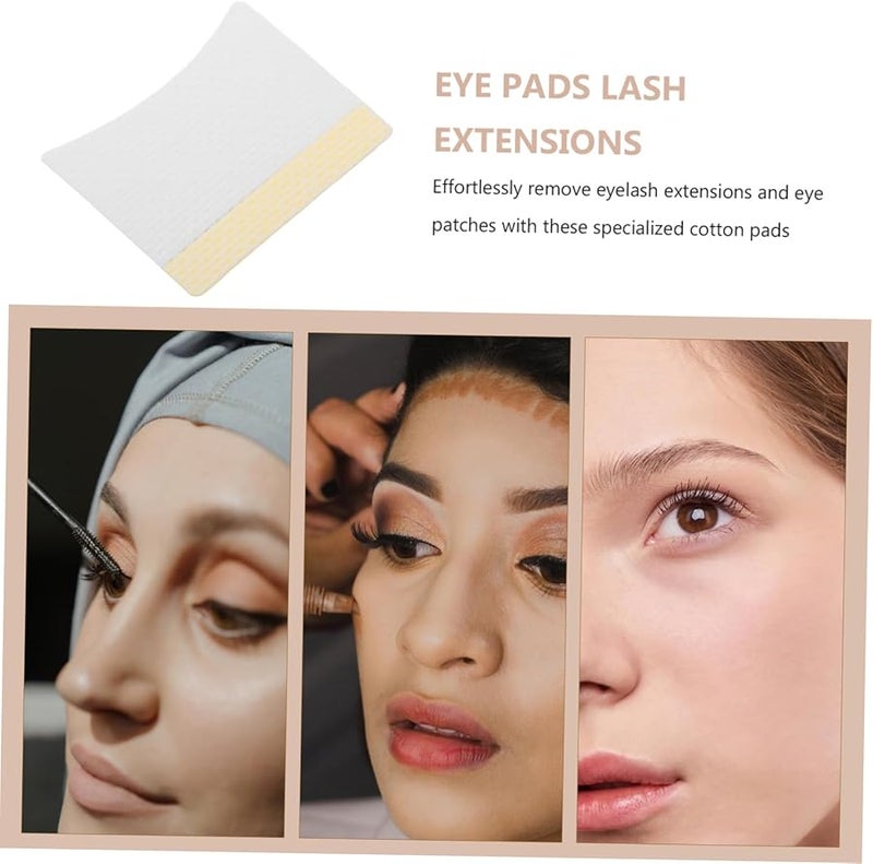 40 قطعة من وسادات القطن اللطيفة لإزالة المكياج، لاصقات تمديد الرموش، وسادات آمنة للبشرة - Image 4