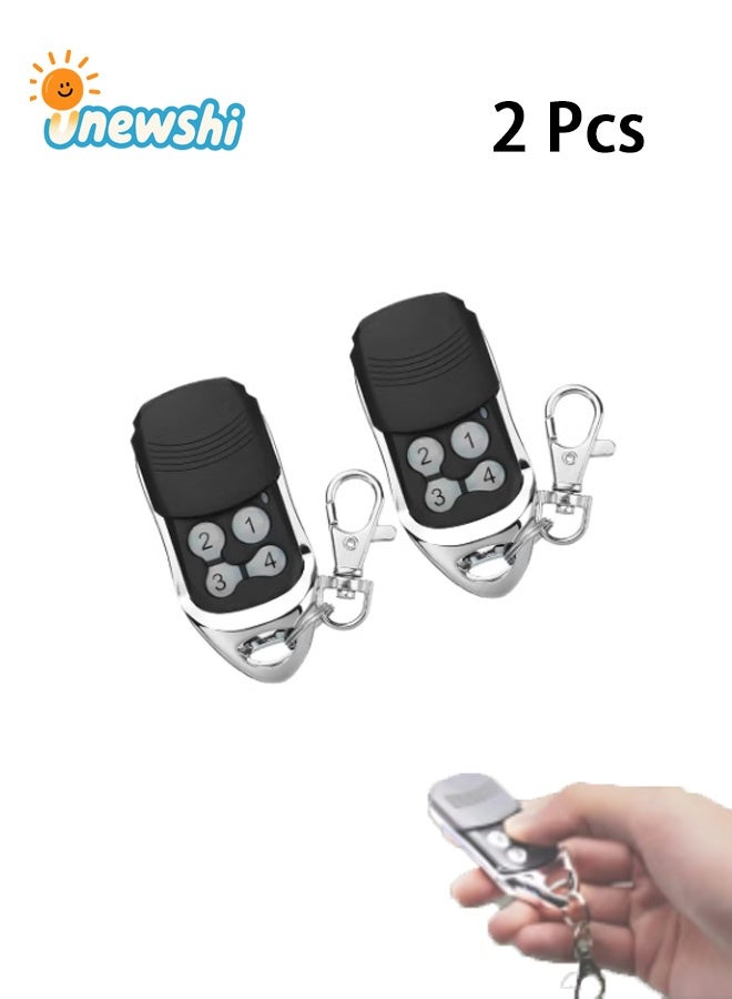 Unewshi 2pcs Garage Door Remote Control For Herculift, Power Motor, Push Motor, Al Zamil, long Lift, Super Motor, And More - Image 1