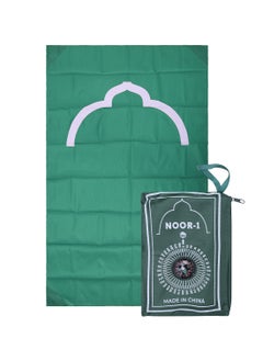 Portable Steady Pocket Prayer Mat Musalla for Islamic Prayer Travel Friendly Prayer Rug with Carry Pouch and Qibla Finder