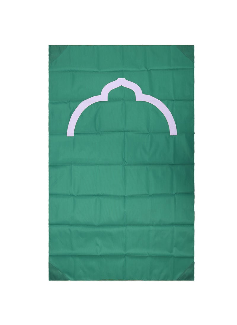 NOOR-1 - Portable Steady Pocket Prayer Mat Musalla for Islamic Prayer Travel Friendly Prayer Rug with Carry Pouch and Qibla Finder - Image 1