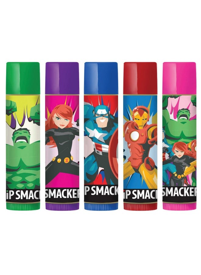 Lip Smacker Marvel Avengers Storybook Collection Set Of 5 Flavored Lip Balms  - Image 2