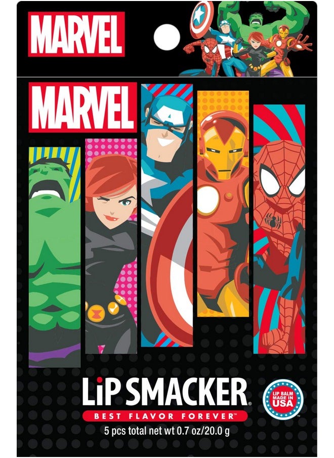 Lip Smacker Marvel Avengers Storybook Collection Set Of 5 Flavored Lip Balms  - Image 3