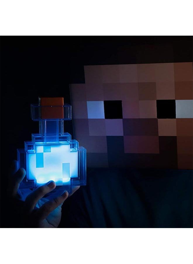 Generic Minecraft Game Torch Lamp Mineral Color Changing Led Atmosphere Night Light Decoration Gift Small Size-Color:Gray Deformation Sword Pick  - Image 5