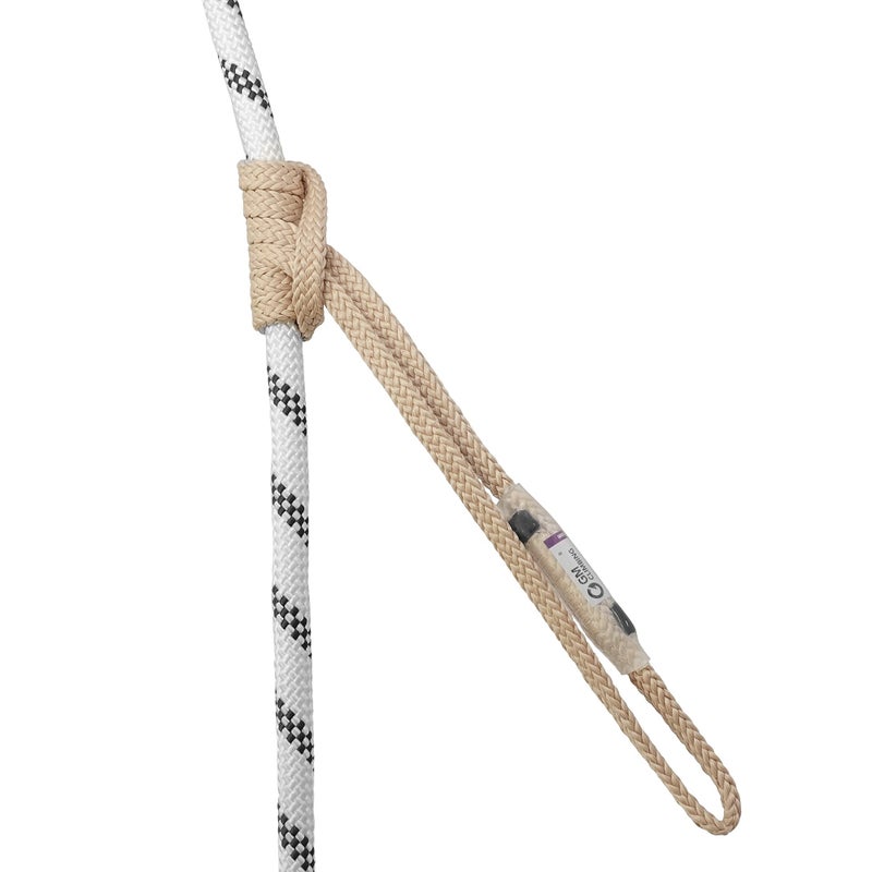 GM CLIMBING GM CLIMBING 68mm Endless Prusik Loop 15inch 100 Technora 25kN Heat Resistant Friction Hitch Cord Hollow Braid for Rappel Abseil Backup Adjustable Anchor Setup Rescue Rigging Hammocks