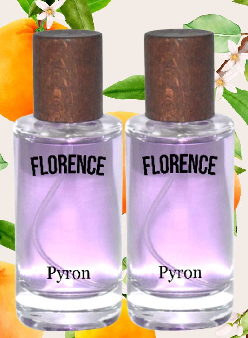 بيرون 2 قطع عطر فلورنس 50 مل EDP - Image 1