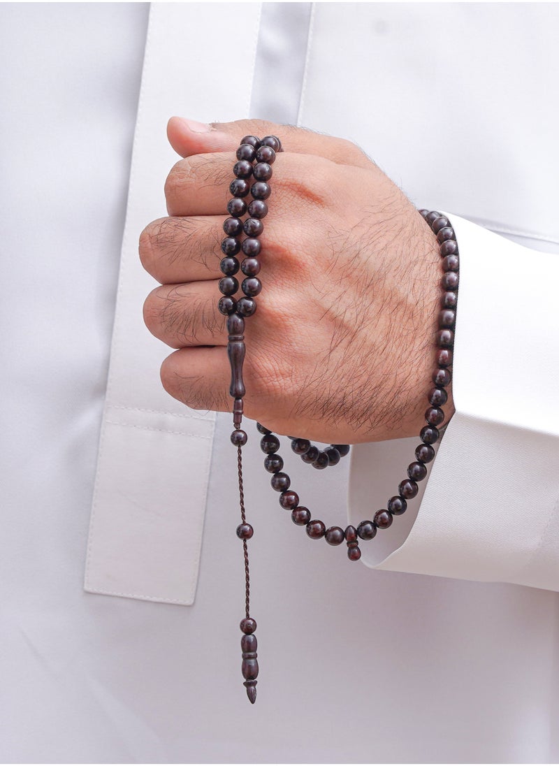 Subhati Prayer Beads ( Misbah ) with Kook | 7 MM Beads - 99  - Image 1