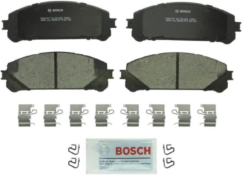 BC1324 QuietCast Premium Ceramic Disc Brake Pad Set - Compatible with Select Lexus NX200t, NX250, NX300h, NX350/350h, RX350, RX450h; Toyota Camry, Highlander, RAV4 Prime, Sienna + More; FRONT