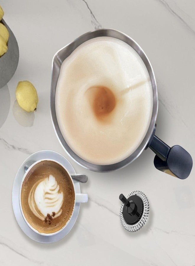 FunLavie Milk Frother Parts for FUNLAVIE, Stainless Steel ABS Material Milk Frother Replacement Whisk Accessories Compatible with Funlavie FMu120 Series (FMu120-1/FMu120-2) - Image 4