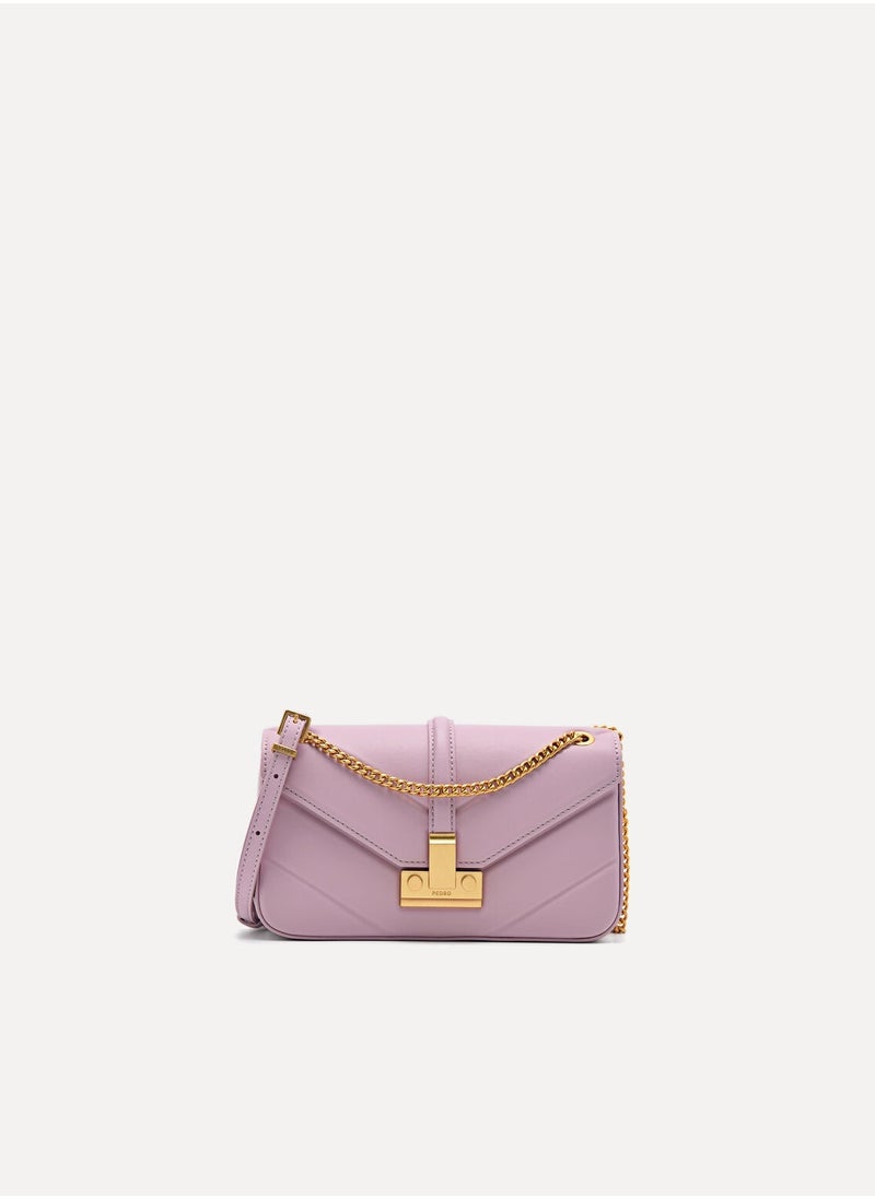 Pedro - Pedro Studio Francoise Leather Crossbody Shoulder Bag - Image 1