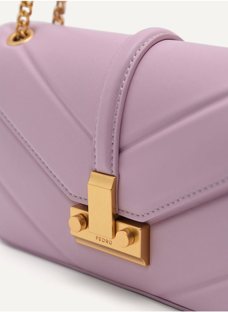 Pedro - Pedro Studio Francoise Leather Crossbody Shoulder Bag - Image 1