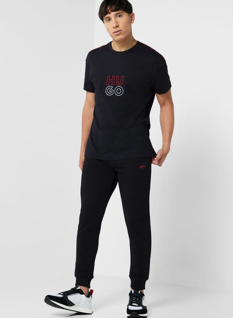 HUGO Logo Crew Neck T-Shirt