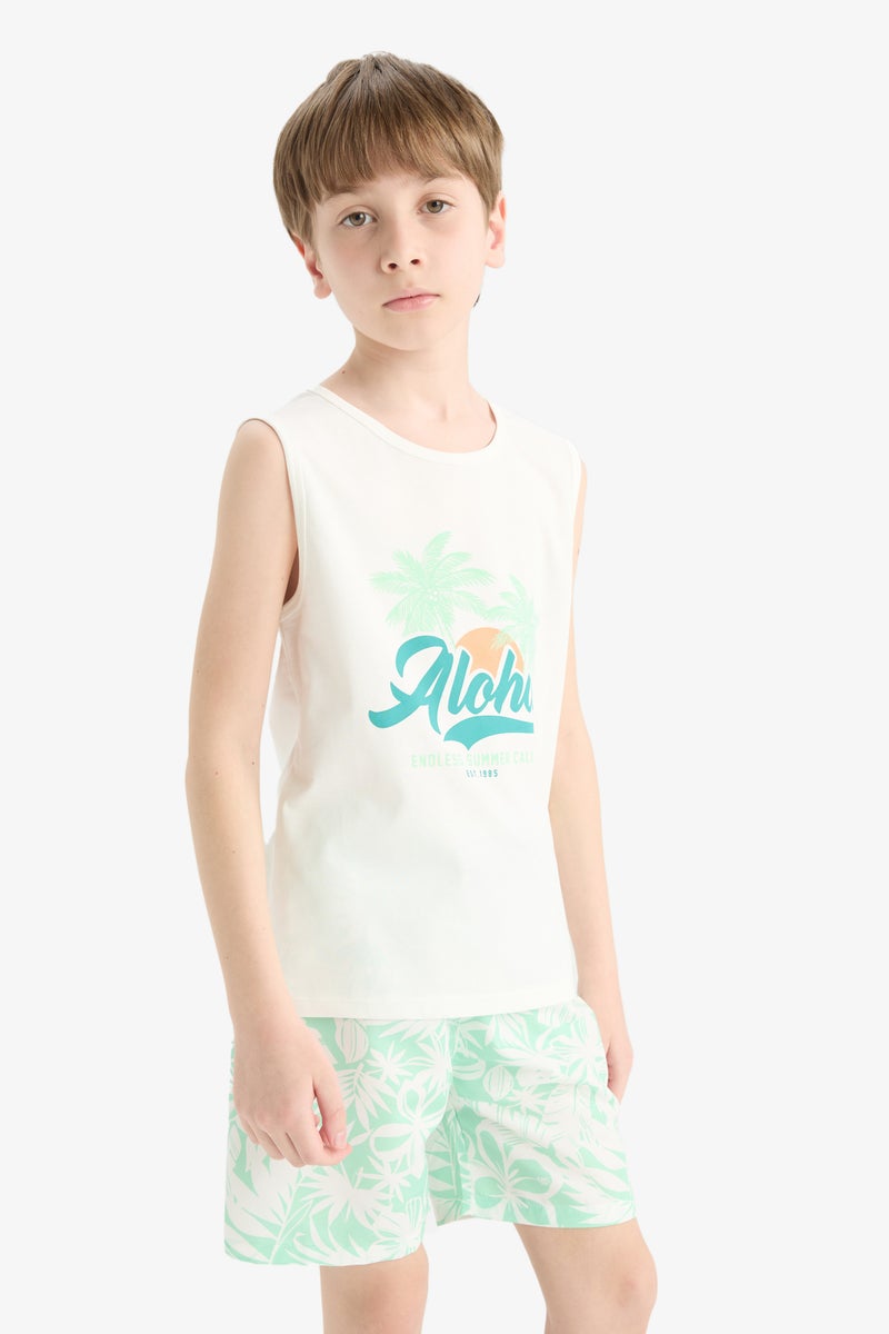 DeFacto Boy 2 piece Regular Fit Floral Set  - Image 4