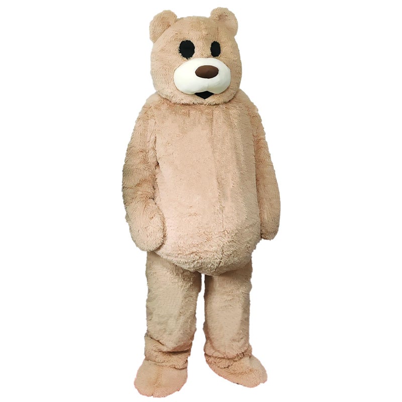 Erkangsm Bear Mascot Costume, Dancing Bear Costume, Giant Plush Bear Costume, Christmas Costumes for Adults, 73 inches - Image 2