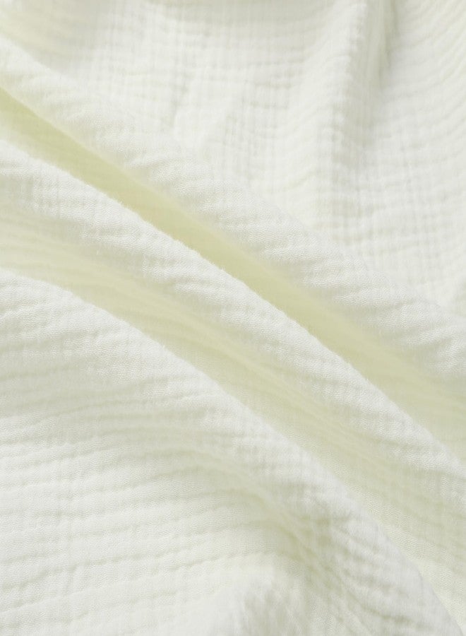 Onacosht Muslin Bassinet Sheets 33" x 19" Compatible with Mika Micky, KoolaBaby (3 in 1), BabyBond, HARPPA and RICUTON Bedside Bassinet, 2 Pack for Baby Boy and Girl, Fog and Beige - Image 3