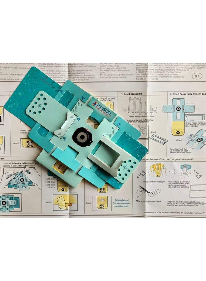Robocraze Foldable DIY Paper Foldscope Microscope Basic kit DIY paper Microscope- (Pack of 1) - Image 5