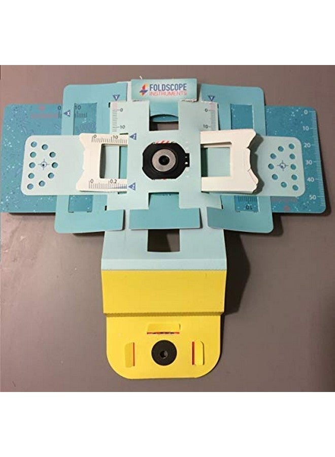 Robocraze Foldable DIY Paper Foldscope Microscope Basic kit DIY paper Microscope- (Pack of 1) - Image 2