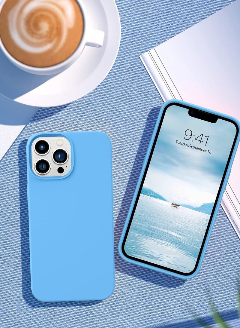 BORTONY iPhone 14 Pro Case Cover Liquid Silicone Anti Scratch Anti Fingerprint Soft Silky Touch Shockproof Protective Cover - Image 5