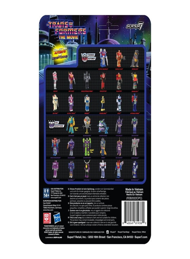 Super7 Transformers Ultra Magnus - 4" Transformers Action Figure with Accessory Classic Cartoon Collectibles and Retro Toys - Image 3