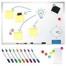 CAPPL Whiteboard Fridge Magnets, 60 Pcs- Assorted Color - Image 3