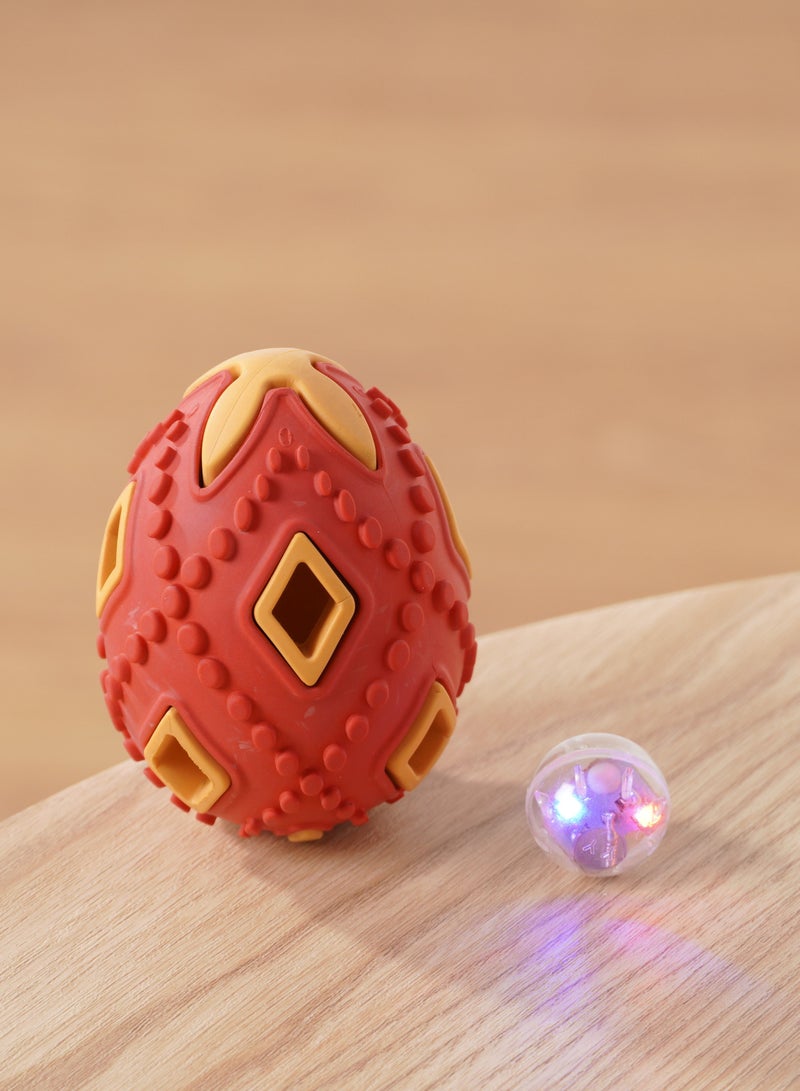 GULFLINK Non Toxic Natural Rubber Toy For Dogs Red - Image 3