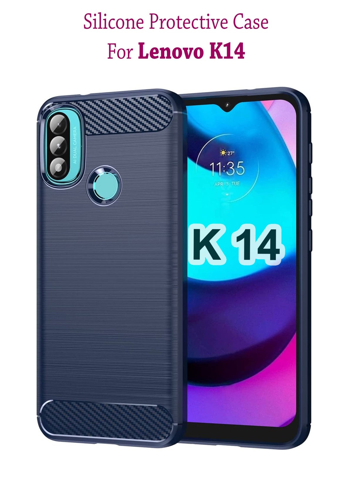 waldic Waldic Lenovo K14 Case silicone Z2C9F6B9A75868823F136Z