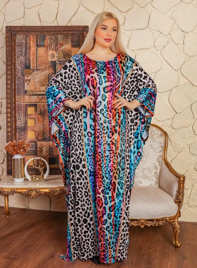 Zmurud Dubai Jersey Jalabiya- Printed  - Image 2