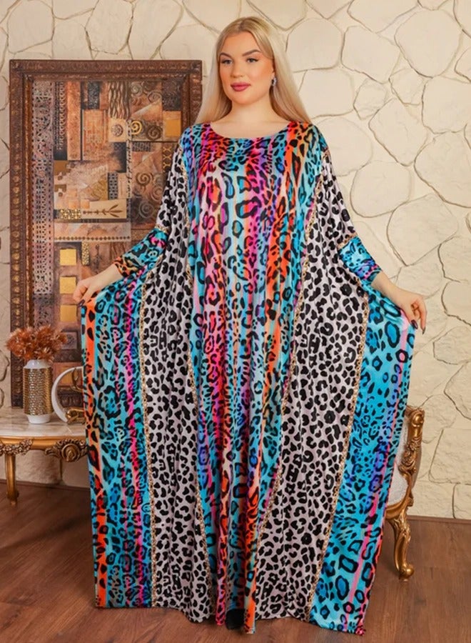 Zmurud Dubai Jersey Jalabiya- Printed  - Image 4