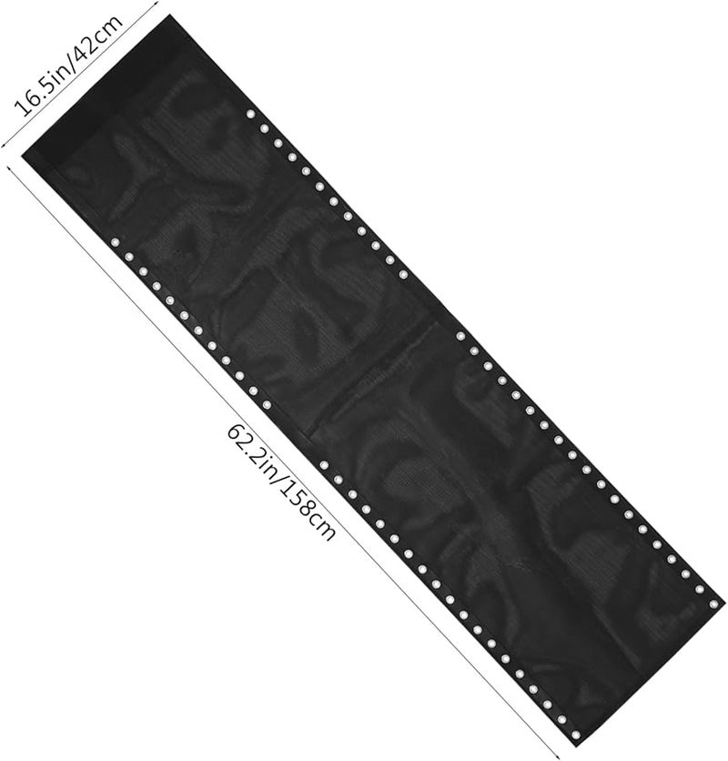 Replacement Fabric Kit for Folding Lounge Chair with Elastic Ropes Outdoor Recliner Set - Image 4