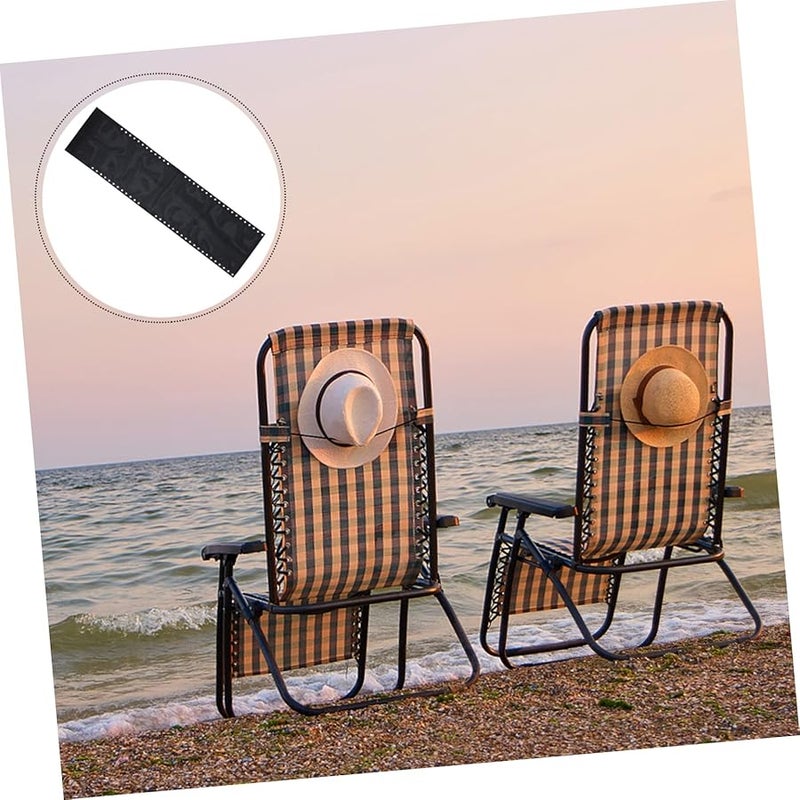 Replacement Fabric Kit for Folding Lounge Chair with Elastic Ropes Outdoor Recliner Set - Image 3