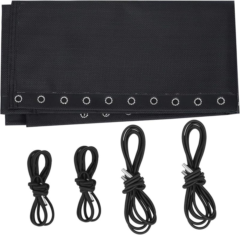 Replacement Fabric Kit for Folding Lounge Chair with Elastic Ropes Outdoor Recliner Set - Image 2