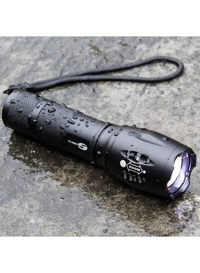 Shenyu High-intensity Rechargeable Led Flashlight, Ultra-bright Long-range Military Searchlight, Outdoor Cycling Home Emergency Light, Specialized - Image 5