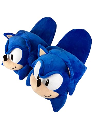 Sonic the Hedgehog: Sonic Head Slippers, One Size - Image 3