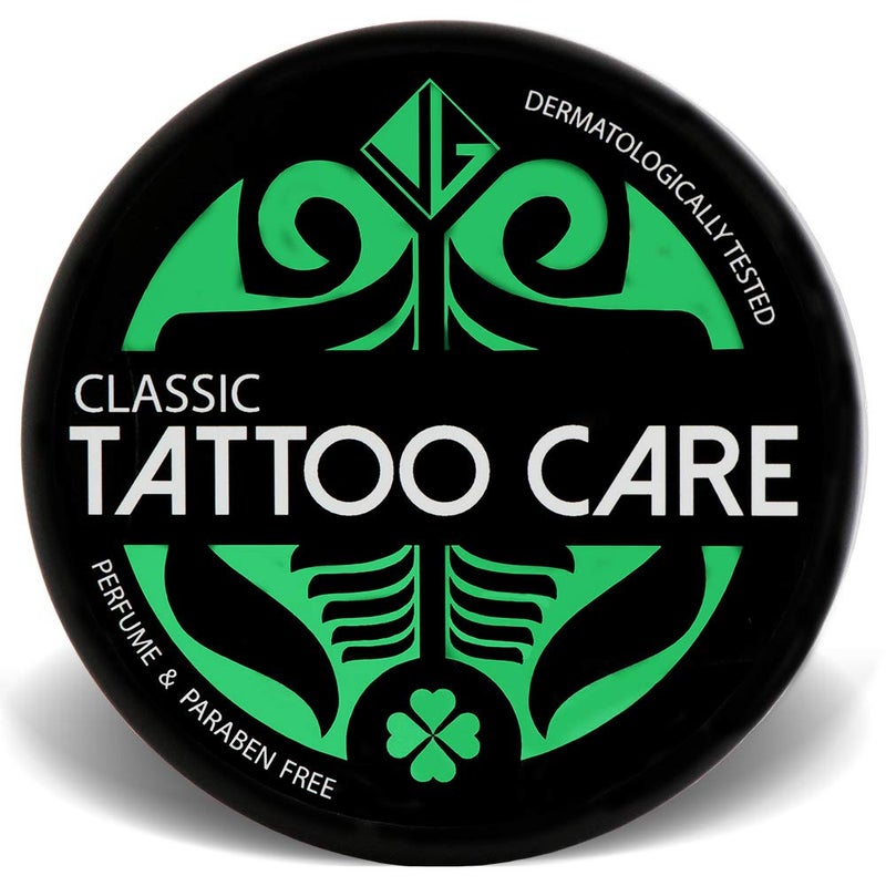 Tattoo Care Makra Tattoo Care Classic – Unscented Aftercare Ointment - for New & Older Tattoos – Deeply Moisturizes and Refreshes – Enhances Colors, Prevents Fading, Brings Back Shine - 1.23 Oz