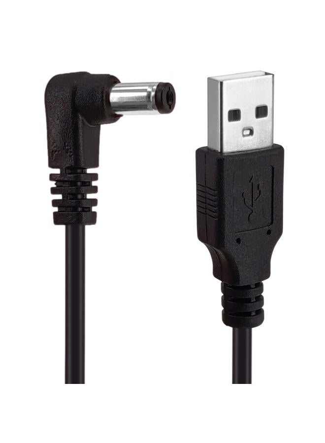 Yeebline USB to DC 5.5x2.1mm Power Cord, 2-Pack 3FT USB 2.0 A Type Male to DC 5.5 x 2.1mm DC 5V Power Plug Charger Connector Charging Adapter Cable - Image 2