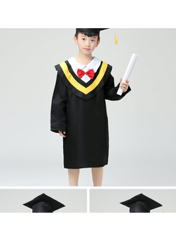 Kids Graduation Role Pretend Play Costume With Cap - Image 2