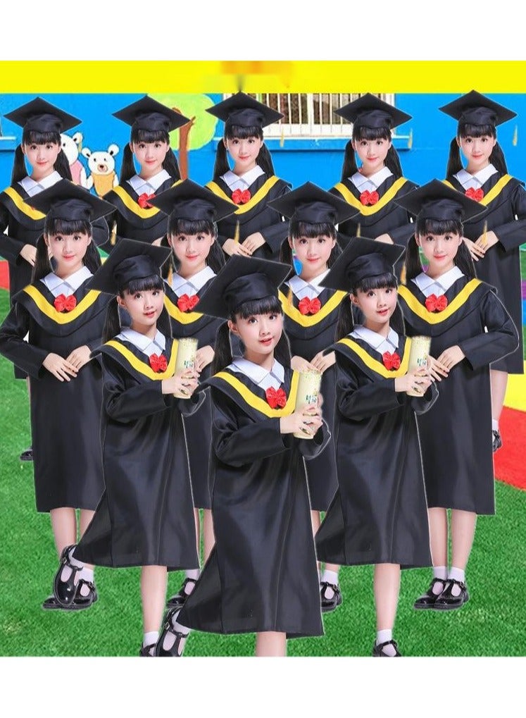 Kids Graduation Role Pretend Play Costume With Cap - Image 3