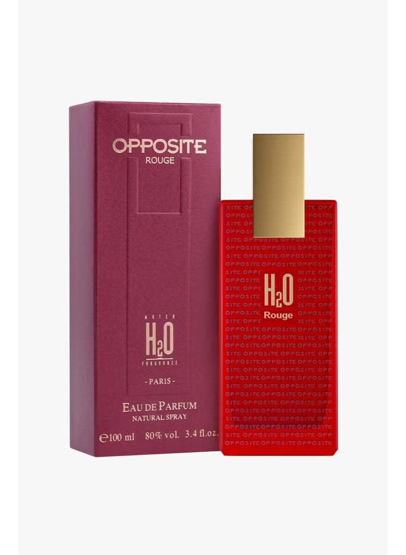 H2O Opposite Rouge Parfume 100ml - Image 2