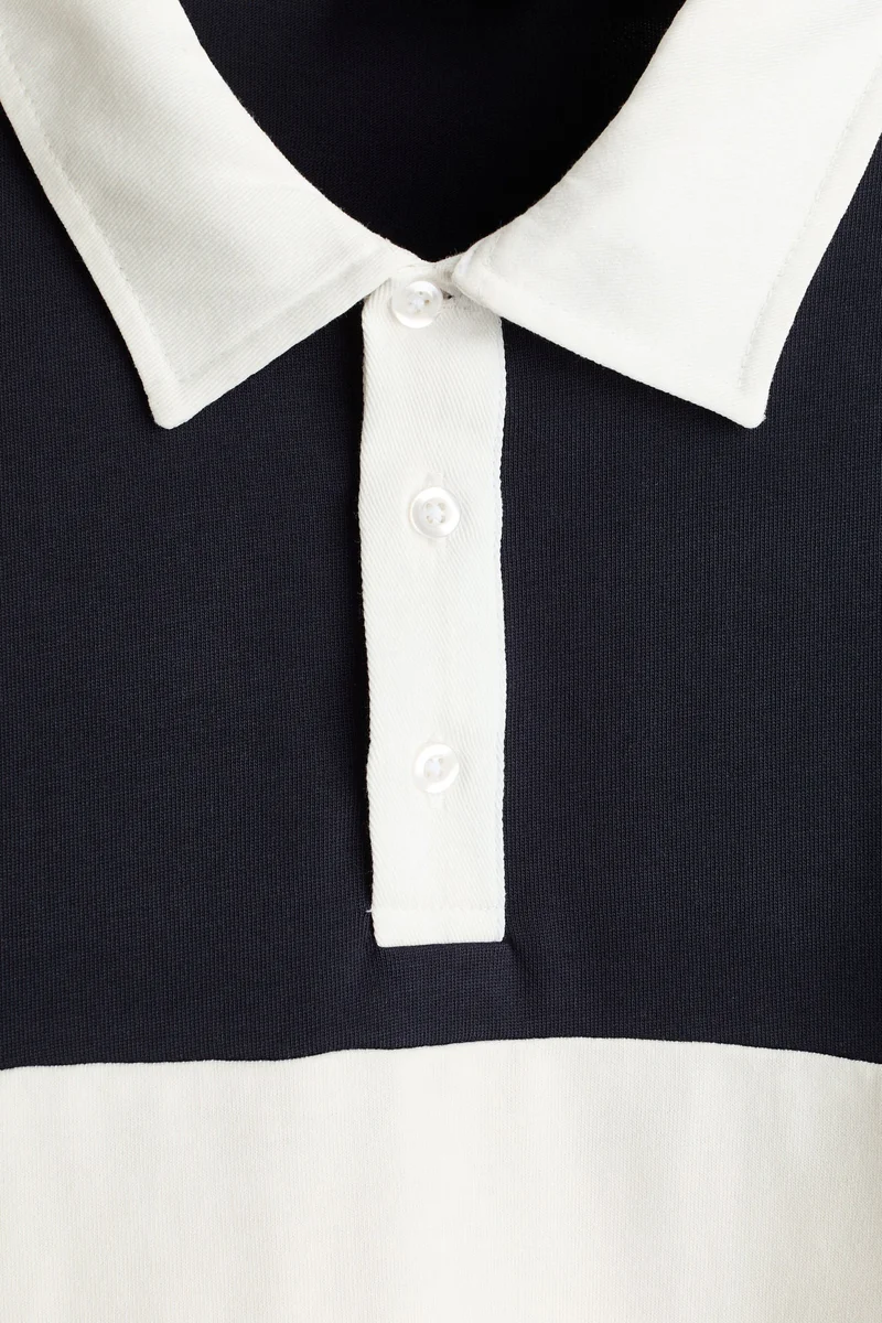 H&M  Regular Fit Cotton rugby shirt for Men | Best Price UAE